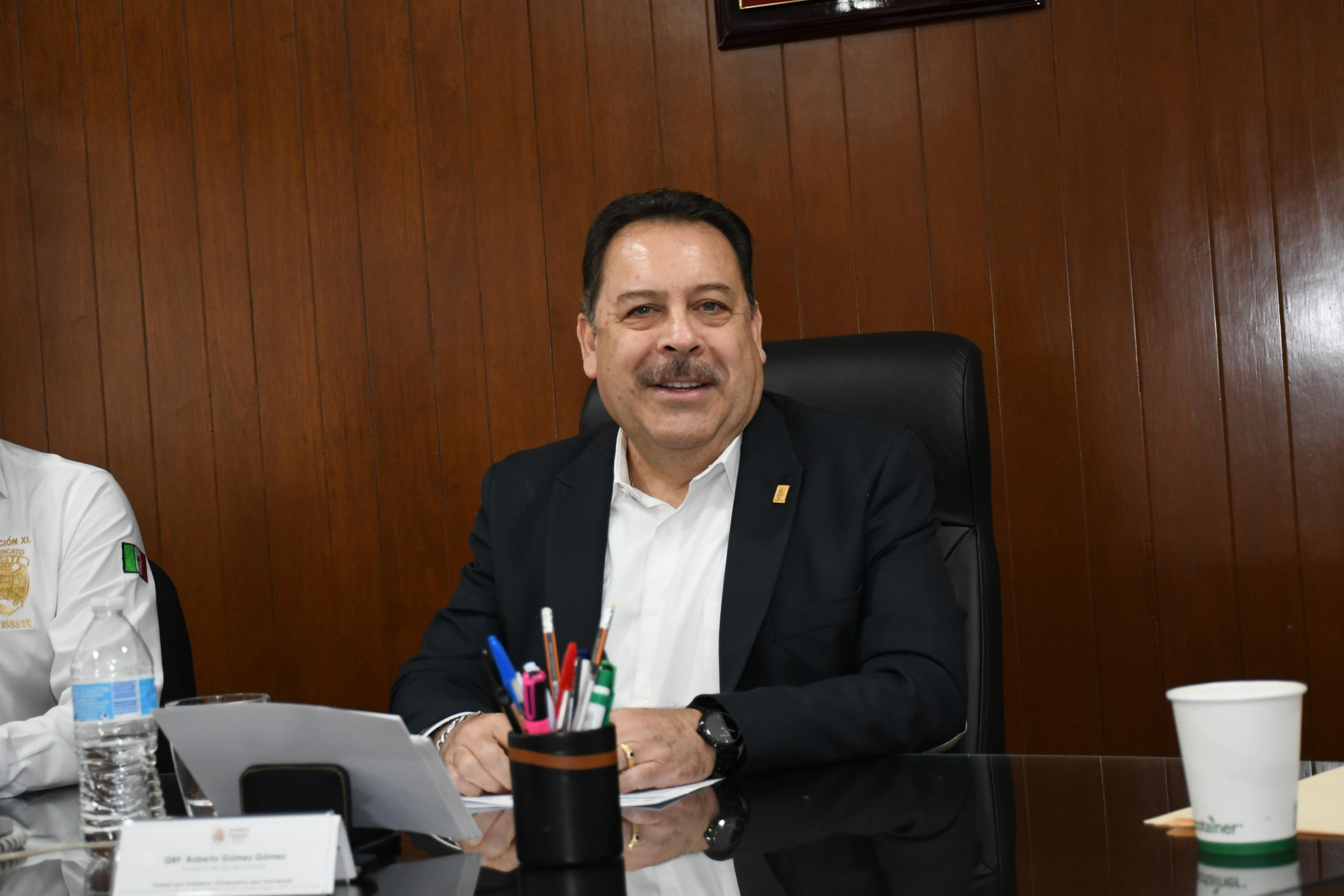 Visita compañeros de la Sección XXIX, San Luis Potosí